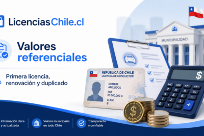 Cuánto cuesta una licencia de conducir en Chile