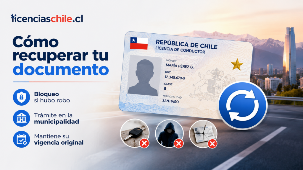 Duplicado de licencia de conducir por pérdida