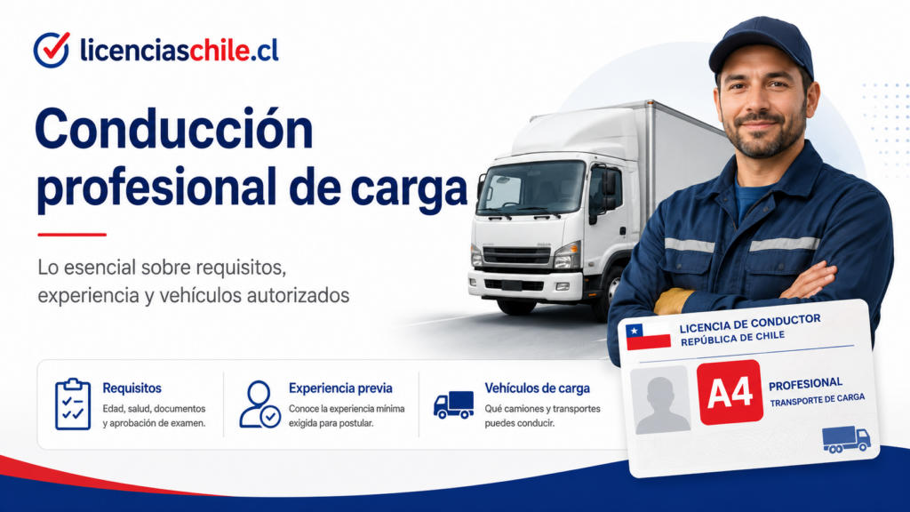 Licencia A4 en Chile