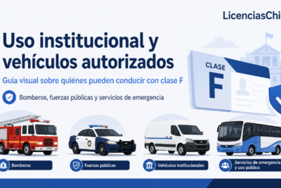 Licencia clase F Chile
