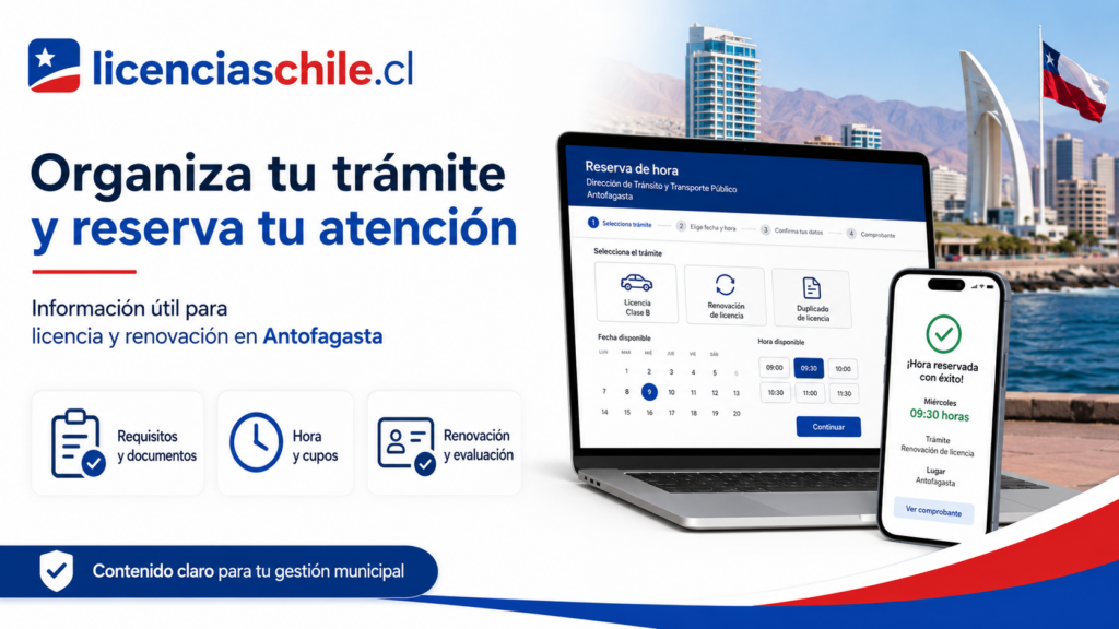 Licencia de conducir en Antofagasta