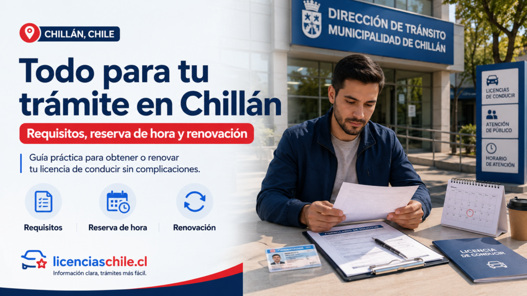 Licencia de conducir en Chillán