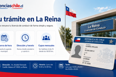 Licencia de conducir en La Reina
