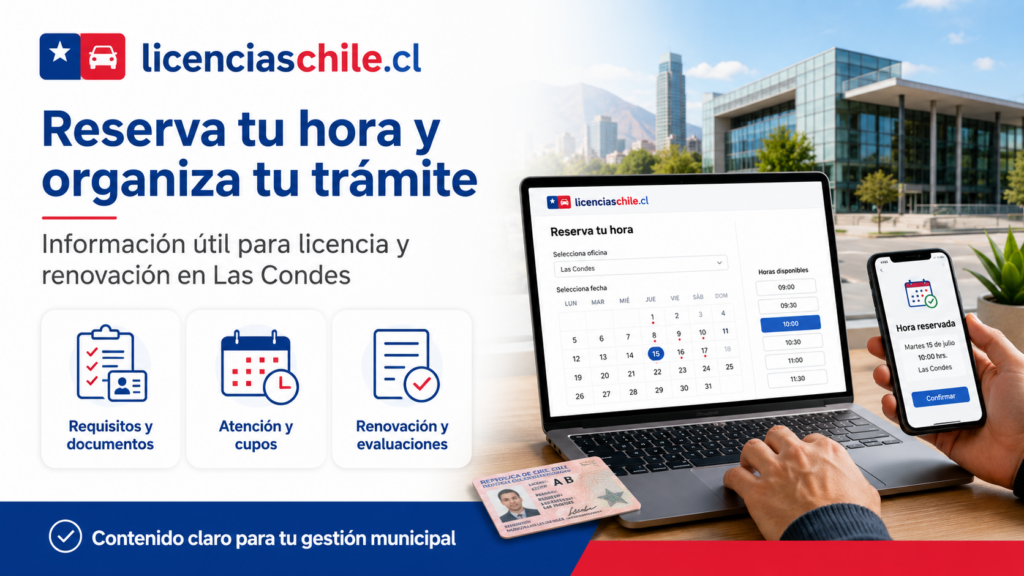 Licencia de conducir en Las Condes