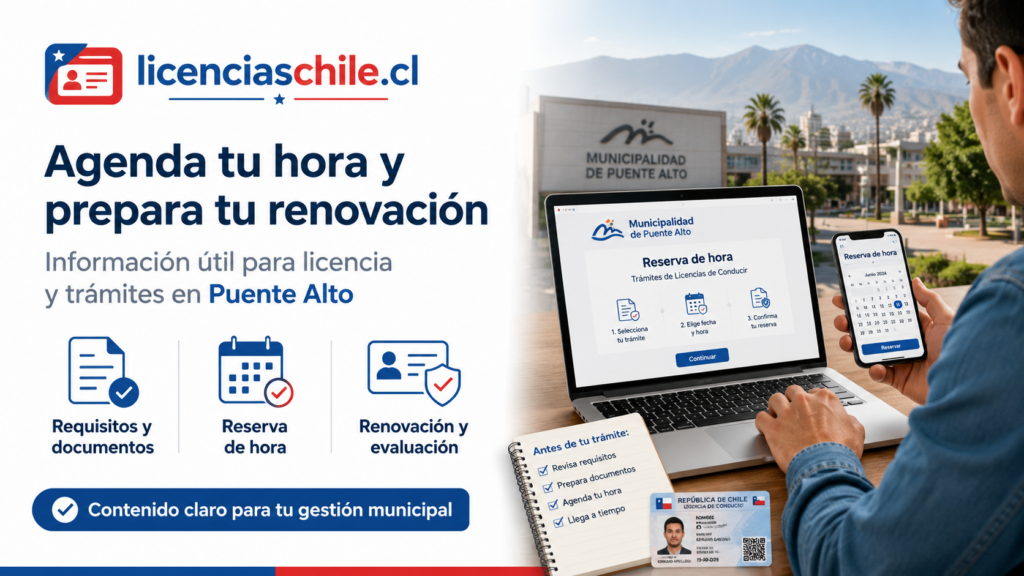 Licencia de conducir en Puente Alto