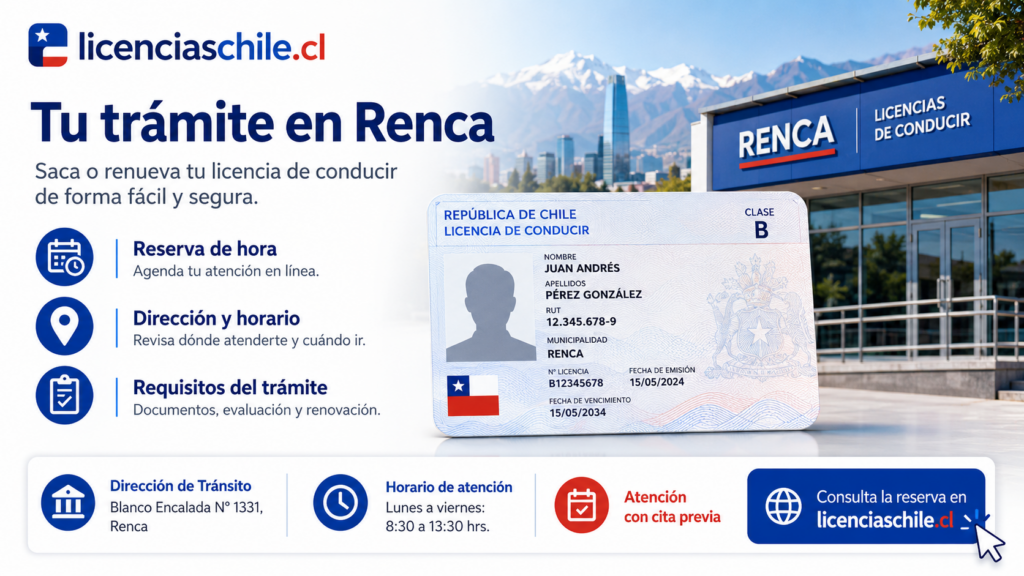 Licencia de conducir en Renca