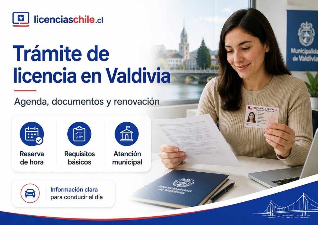 Licencia de conducir en Valdivia