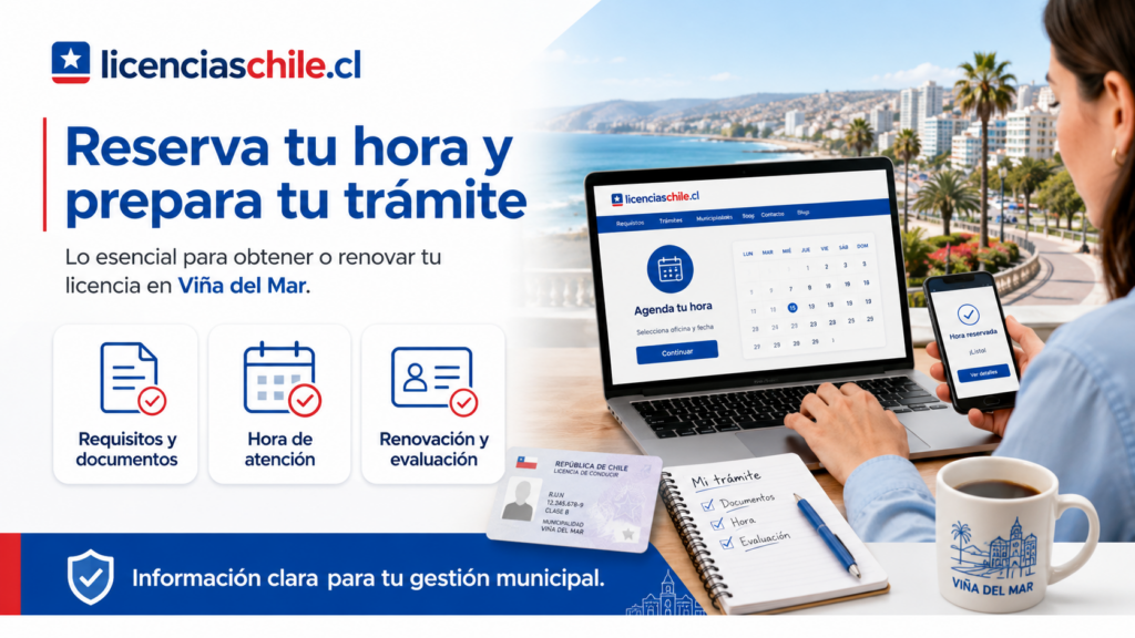 Licencia de conducir en Viña del Mar