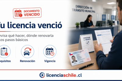 Licencia de conducir vencida