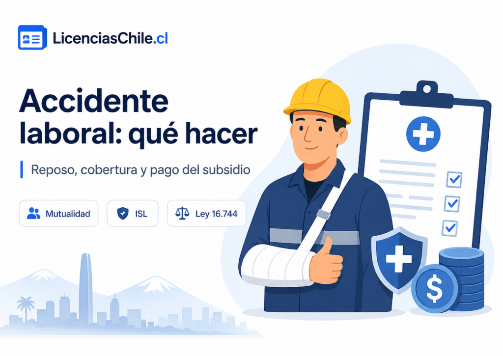 Licencia por accidente laboral