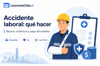 Licencia por accidente laboral