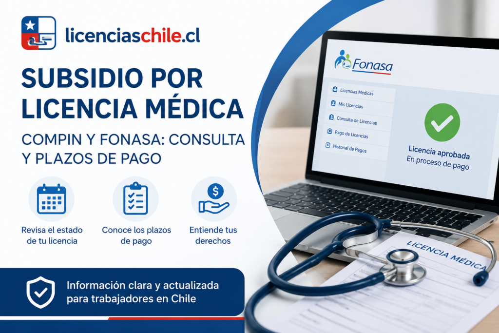 Pago de licencia médica por COMPIN