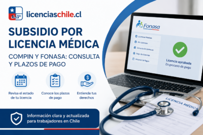 Pago de licencia médica por COMPIN