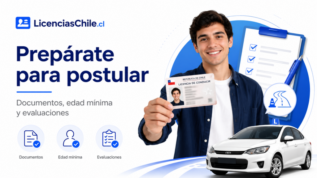 Primera licencia de conducir chile