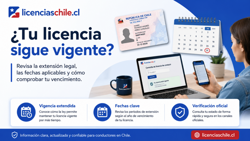 Prórroga de licencia de conducir