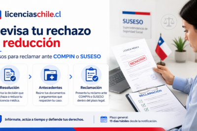 apelar una licencia médica ante SUSESO o COMPIN