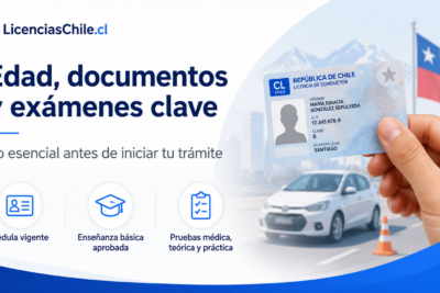 licencia de conducir en Chile requisitos sencillos