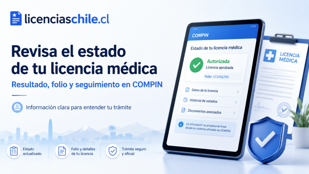 licencia médica en COMPIN