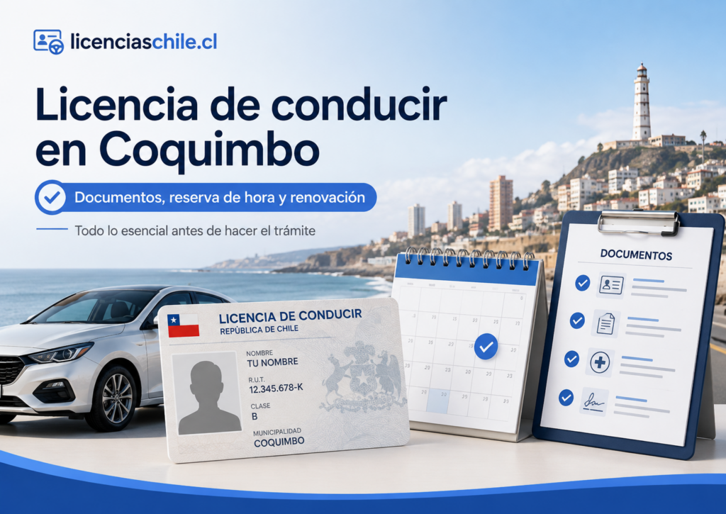 Licencia de conducir en Coquimbo