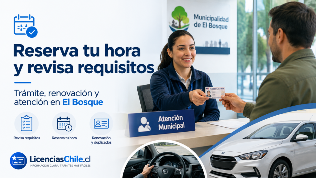 Licencia de conducir en El Bosque