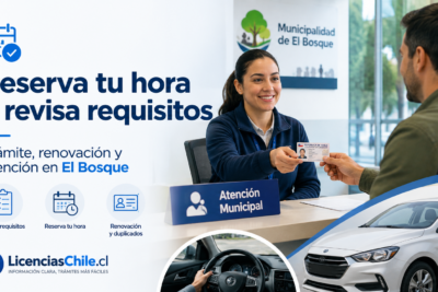 Licencia de conducir en El Bosque