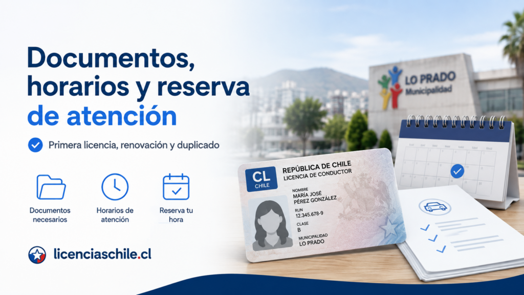 Licencia de conducir en Lo Prado