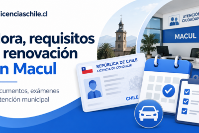 Licencia de conducir en Macul