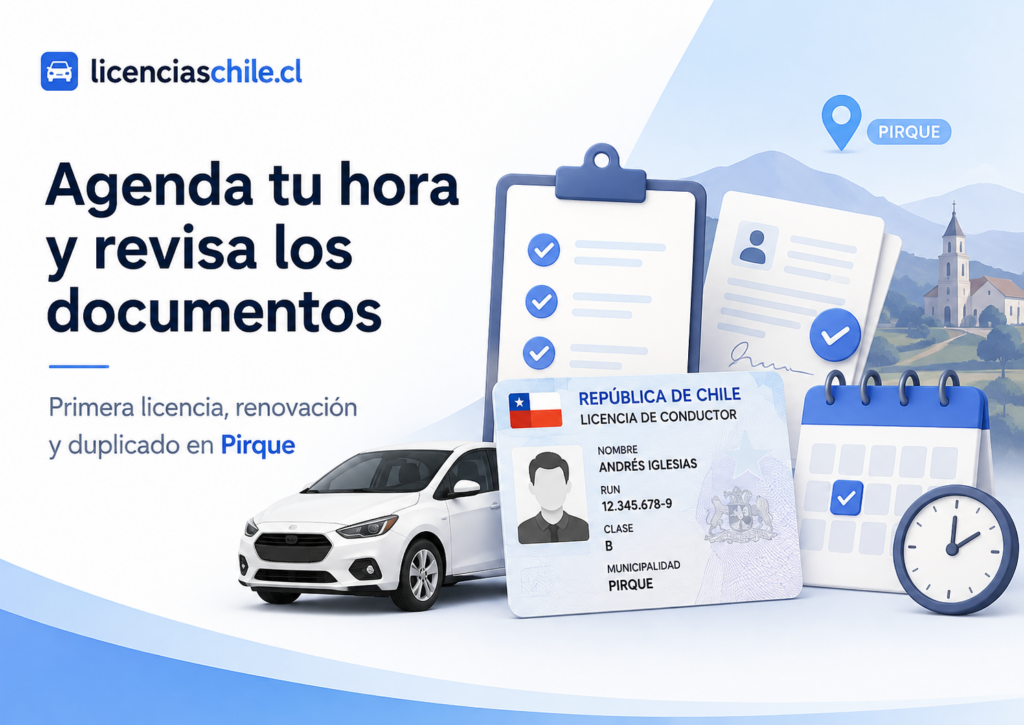 Licencia de conducir en Pirque