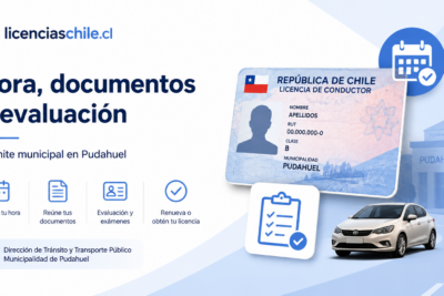 Licencia de conducir en Pudahuel