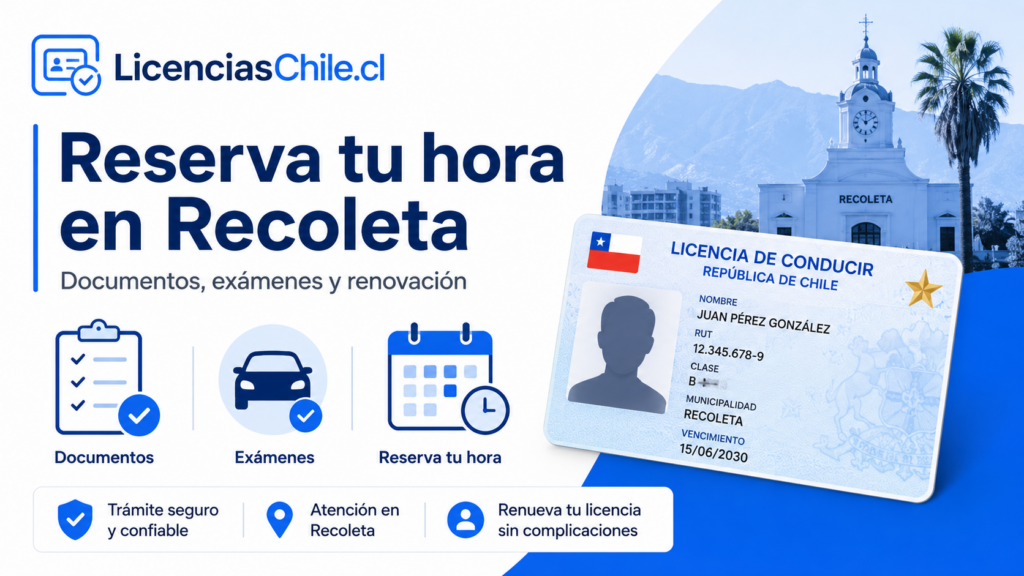 Licencia de conducir en Recoleta