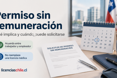 Licencia sin goce de sueldo